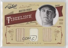 2012 Playoff Prime Cuts Timeline Trio Materials 11/25 Buster Posey #7 0b0
