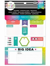 The Happy Planner Productivity 388 Piece Sticker Sticky Note Accessory Kit