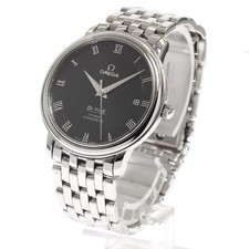 OMEGA DE VILLE PRESTIGE CO-AXIAL 4574.50 37mm SS Black Dial Date #C2084