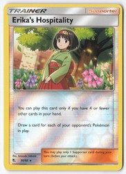 Erika's Hospitality 56/68 Hidden Fates Reverse Holo