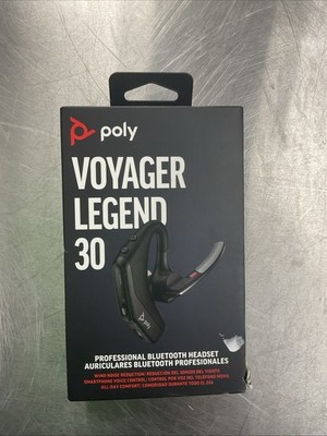 Poly Voyager Legend 30 Professional Bluetooth Headset Noise Canceling Mic NEW