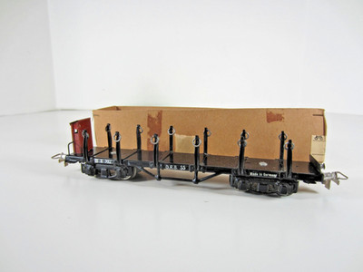 Marklin 392 K German 8 Axle Stake Wagon Original Box