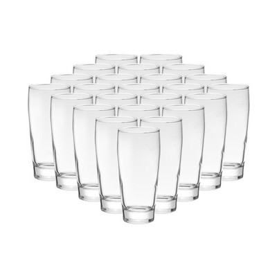 Van Well Willi Becher Bierglas 0,2 l geeicht 24 Stück