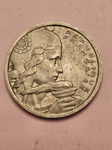 1954 FRANCE 🇫🇷 100 FRANC WORLD COINS KM919.1 EXF-AU DETAIL LT LUSTER FREE SHIP - Picture 2 of 3