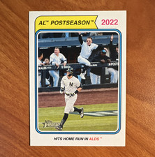 Topps Heritage 2023 Aaron Judge #441 ALDS New York Yankees Baseball Card