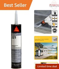 Multi-Purpose Polyurethane Sealant Adhesive 10.1 fl oz White Waterproof Fast-...