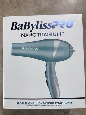 BaByliss Pro Nano Titanium Ionic Lightweight 2000 Watts Hair Dryer Blower