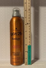 Schwarzkopf got2b Kinkier Gloss n Define Curling Mousse NEW 8 oz Very HTF rare