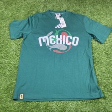Mexico Soccer Adidas Shirt Mens Large NWT 2026 World Cup Green 