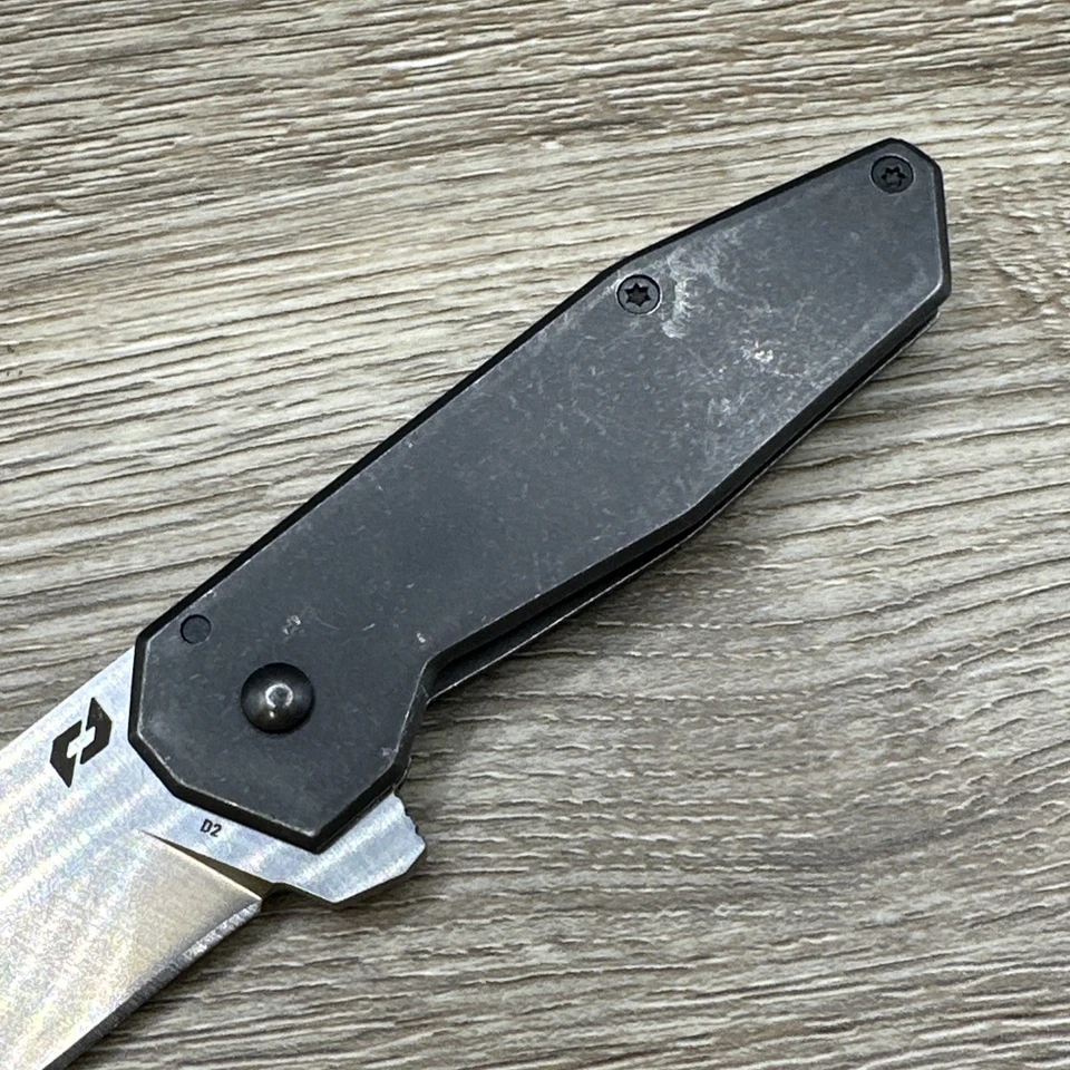 Cuchillo de Bolsillo Schrade Slyte Carpeta Plegable EDC Hoja D2 Hecho en EE. UU. Foto 4 de 4