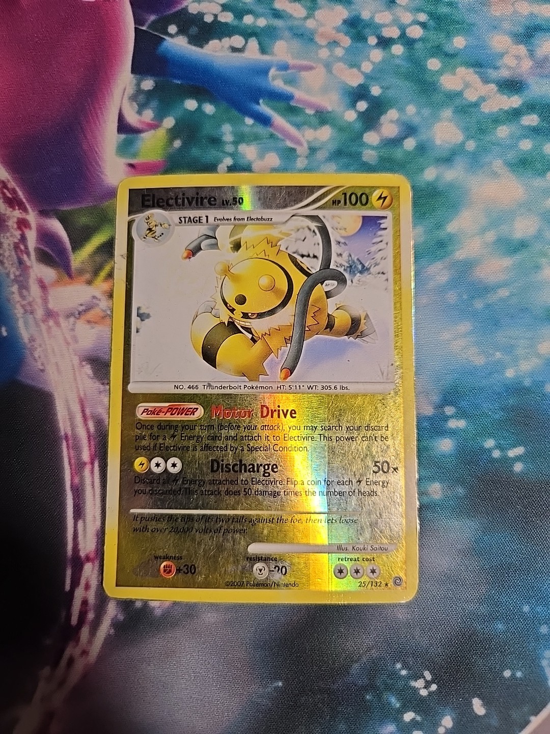 Electivire (Reverse Holo) 25/132 Secret Wonders (DMG) Pokemon TCG