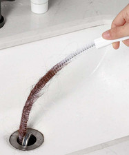 1Pc Drain Hair Cleaner Clog Pipe Dredge Bathroom Hair Sewer Sink Cleaning Brush