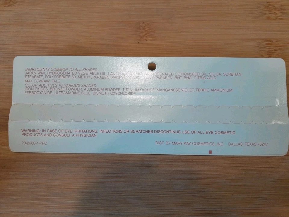 Vintage Mary Kay Eye Brow Pencil Soft Black .07 New Old Stock Eye Brow Makeup - Image 2 of 2