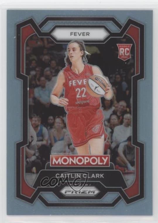 2024 Panini Prizm Monopoly WNBA Light Blue /199 Caitlin Clark #65 Rookie RC 2oz