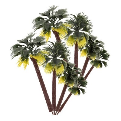  8 Pcs Modell Bäume Miniatur Mini-bäumchen Für Bastelarbeiten Baummodell