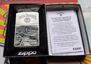 ZIPPO JACK DANIELS LYNCHBURG SCENES No. 7 LIMITED TOPP !!