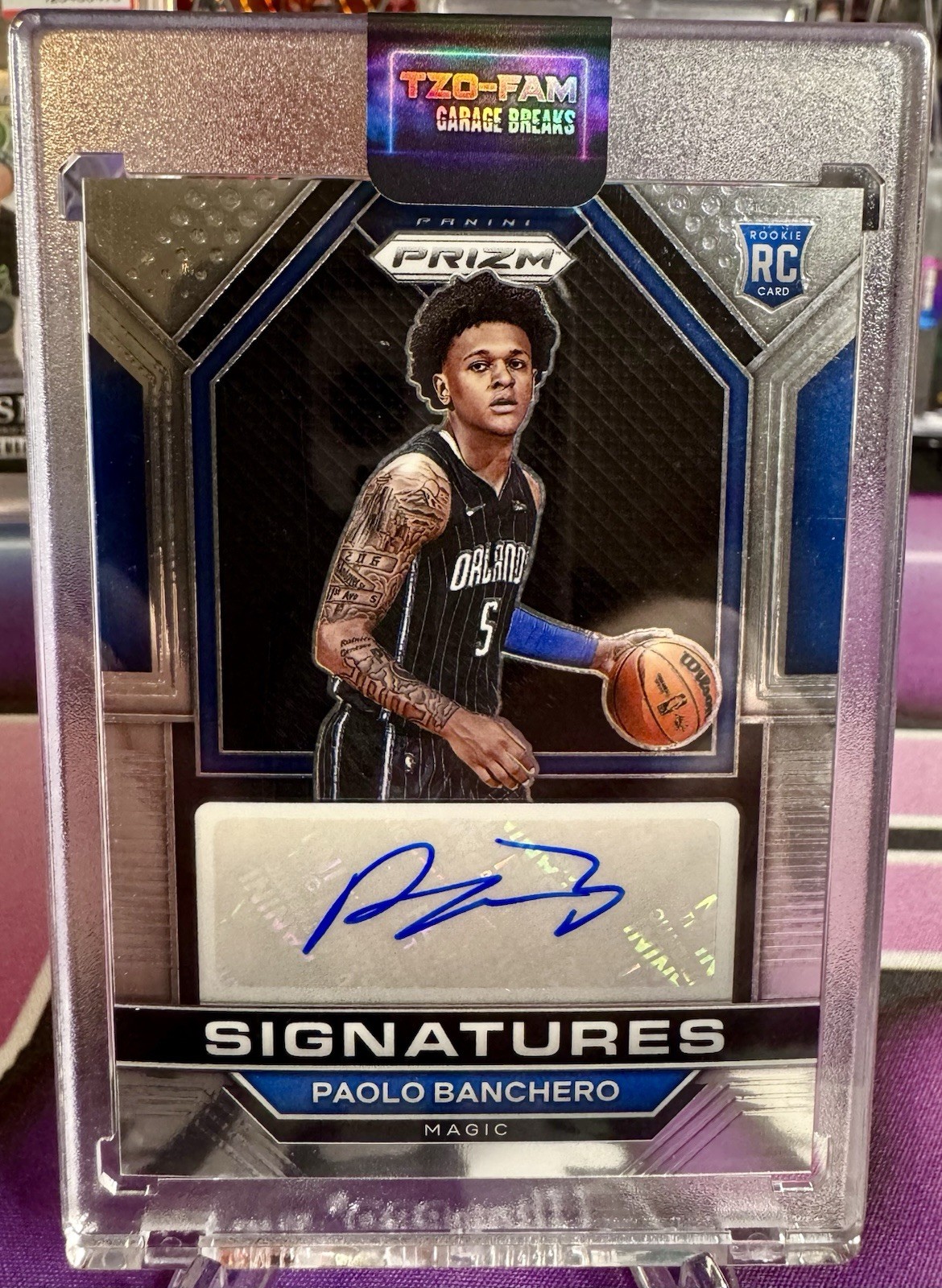 2022-23 Panini Prizm Paolo Banchero RC Rookie Signatures Auto