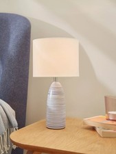 John Lewis ANYDAY Lolly Table Lamp | Compact Coastal Style | Ex-Display