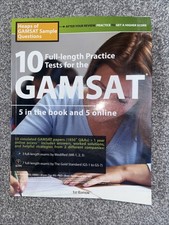 10 Full Length Practice Tests for The GAMSAT 2018