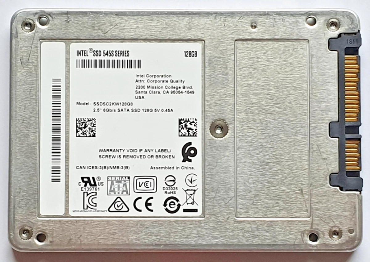 Intel SATA III 128 GB Solid State Drives for sale | eBay