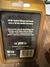 Aluminum -10AN Weld On Bung Male Hose End Nipple Weldable Mr. gasket W10