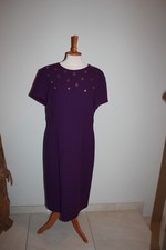 Kleid Winterkleid  Abendkleid ESCADA Gr.42 100% Schurwolle Made in Italy Fabelha