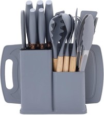 Set di Utensili da Cucina e Coltelli da Cucina da 19 Pezzi