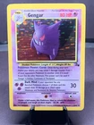 Pokemon TCG Gengar 5/62 Holo Rare Fossil Set 1999 VTG WOTC LP-/MP+
