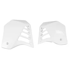 UFO Yamaha YZ 125 (1987-88)Motocross White Radiator Covers YA02803-046