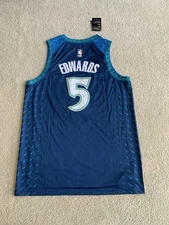 NWT Nike Anthony Edwards Timberwolves Jersey Size Medium