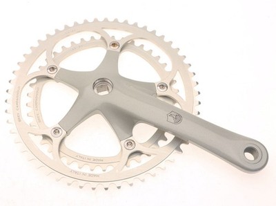 Campagnolo くるみ割り Campagnolo Xenon Crankset 53/42T 170mm Gray F040 Early '90's NOS