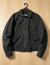 LEMAIRE 4 Pocket Blouson Jacket Black M OW1068 LD1024