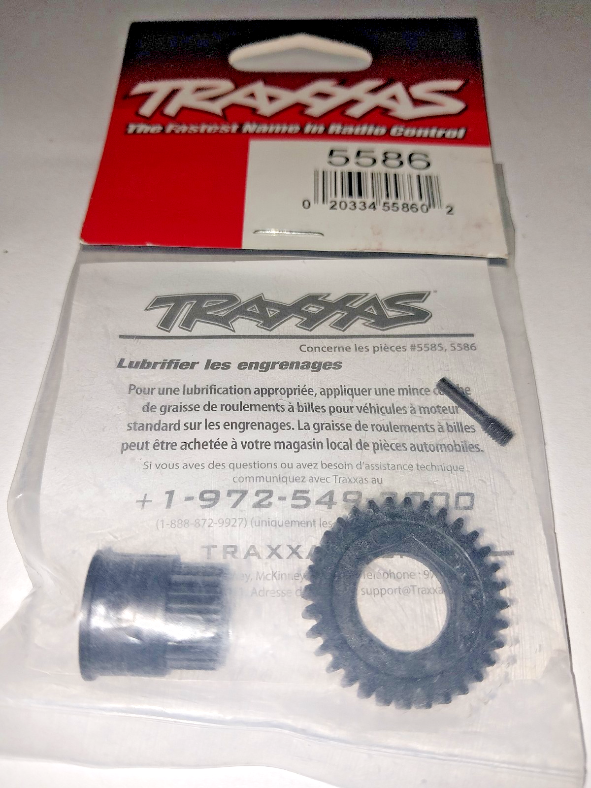 Traxxas RC 5586 Gear set 32-tooth 1st gear and 14-tooth input gear Jato ...