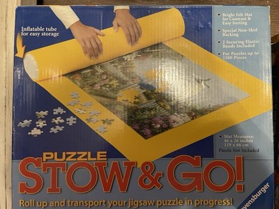 Puzzle Stow & Go Roll Up Your Jigsaw Puzzle in Progress ~ 46 x 26 Up to 1500 Pcs