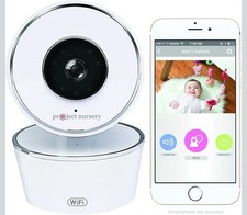 Project Nursery Smart Wi-Fi Baby Monitor, Alexa and Google Assistant Enabled