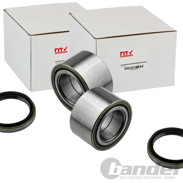 2X NTY RADLAGER-SATZ Hinten Beidseitig Passend FÜR Ford Transit Links+Rechts-image