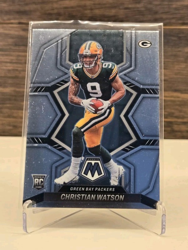 2022 Mosaic #327 Christian Watson Rookie RC Packers