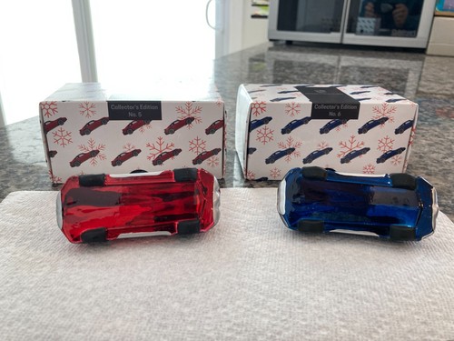 2023 NO. 5 & NO. 6 PORSCHE DESIGN LTD HANDMADE CHRISTMAS HOLIDAY ORNAMENTS. NIB. - 第 5/13 張圖片