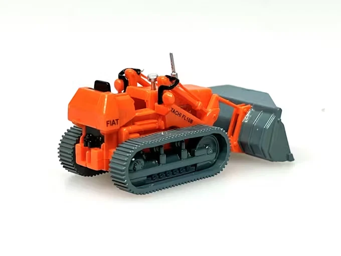 GARAGE 87 87103 Pala caricatrice FL-10 arancione, pala e cingoli grigio  HO 1:87 - Immagine 2 di 2