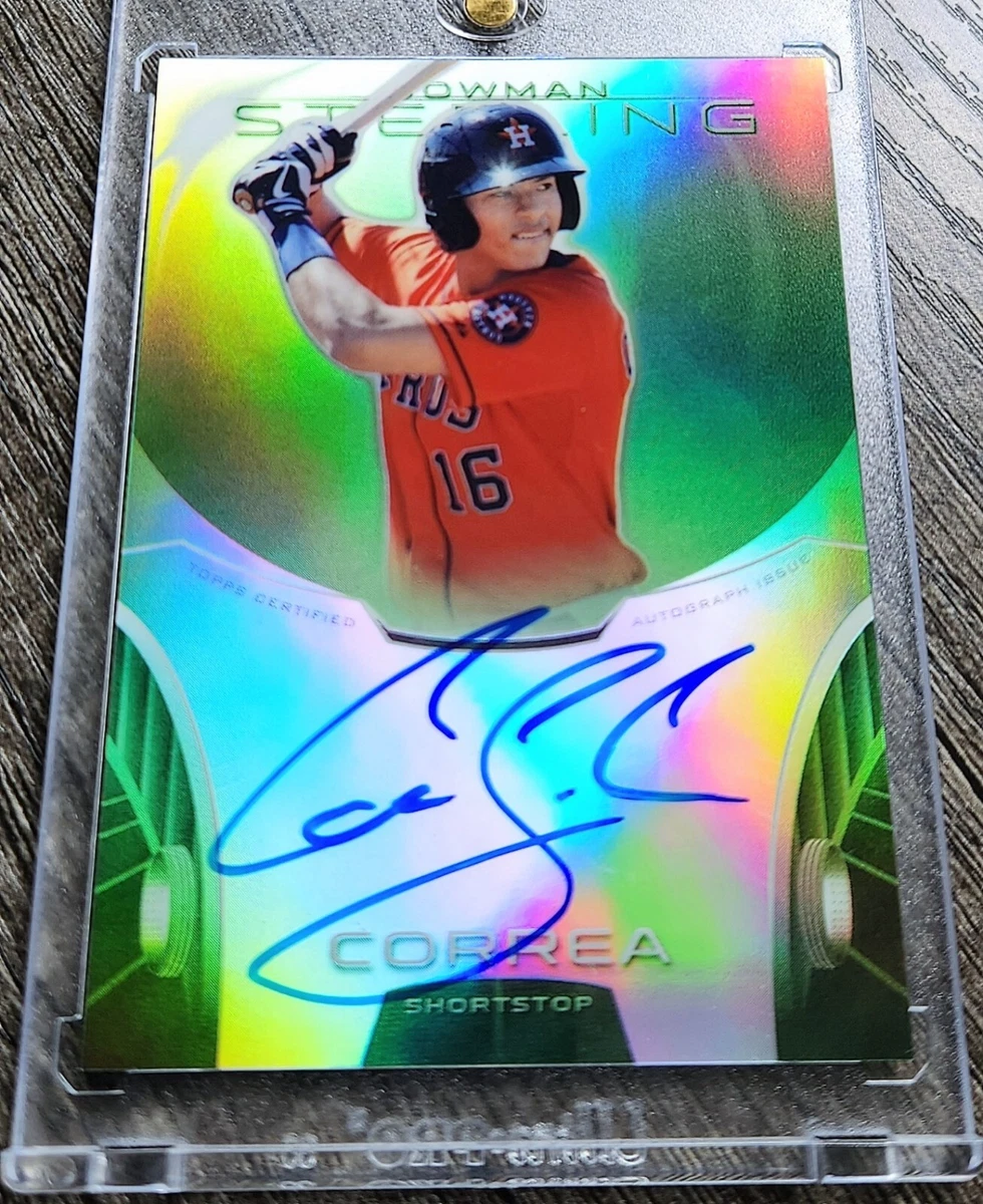 Bowman Carlos Correa Baseball 2013 Season Sports Trading Cards