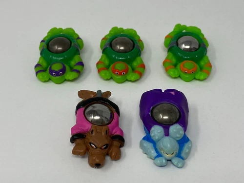Vintage 1990 Tower of Doom Game Replacement Parts of Action Game Pieces TMNT