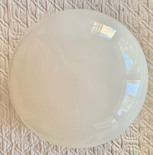 Antique Vintage Art Deco white Glass Light Shade