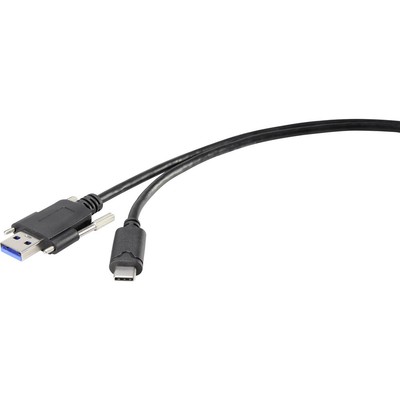Renkforce USB-Kabel USB 3.2 Gen1 (USB 3.0 / USB 3.1 Gen1) USB-A Stecker, USB-...