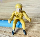 Hot Wheels Rrrumblers 1971 Mustard Yellow Motorcycle Rider