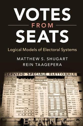 Thumbnail - Matthew S. Shugart Rein Taagepera Votes From Seats (taschenbuch)