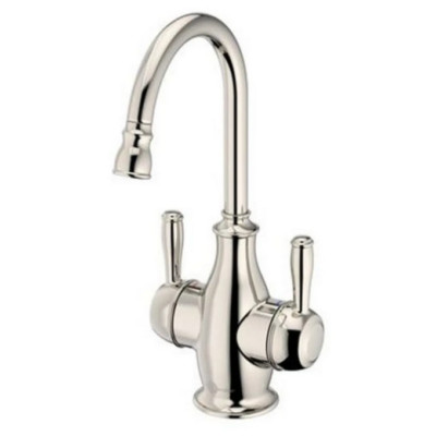 InSinkErator FHC2010PN Traditional Instant Hot & Cold Faucet,Polished Nickel NEW