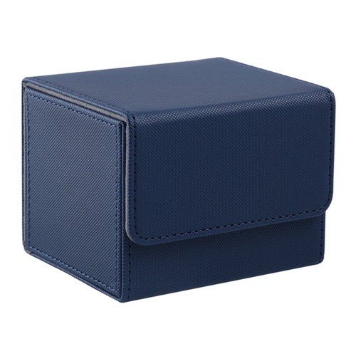 Premium Single Deck Box 100 Cards TCG Case Small Protector EDH Magnetic Flip - Picture 8 of 13