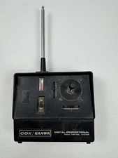 Cox Sanwa VINTAGE Radio Control System RC Remote Transmitter Single Stick 72.160