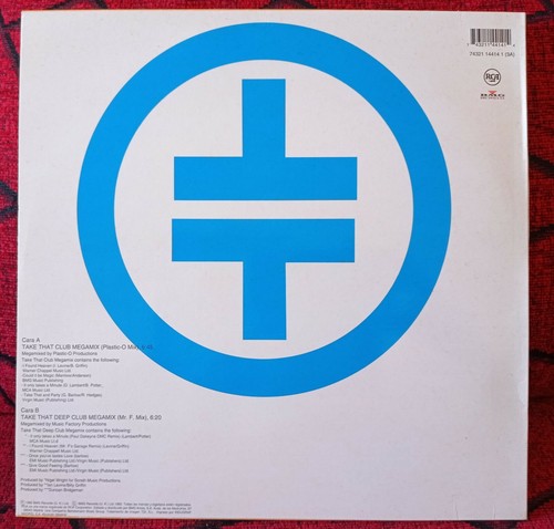 TAKE THAT ** Remixes ** SCARCE 1993 Spain 12" SINGLE **ROBBIE WILLIAMS - Picture 2 of 4