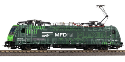 Piko H0 71329 - Elektrolok BR 186 MFD Rail Railpool, EUROTRAIN-Exklusiv  Neuware